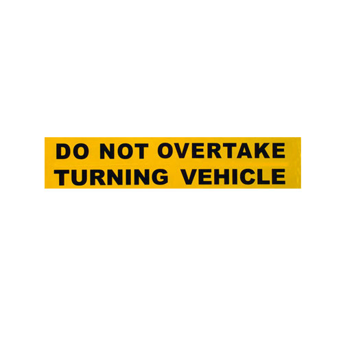 Do Not Overtake